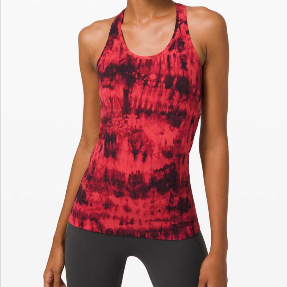 Lu lu lemon raceback tank top